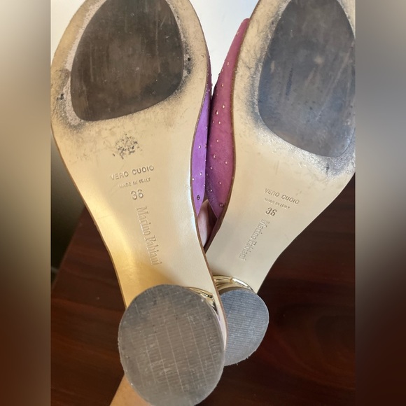 MARINO FABIANI heeled Leather Slippers - Picture 8 of 14